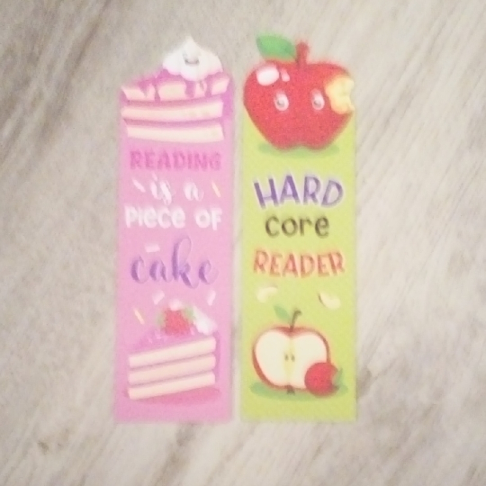 Colorful Kids Bookmarks Set Smelly